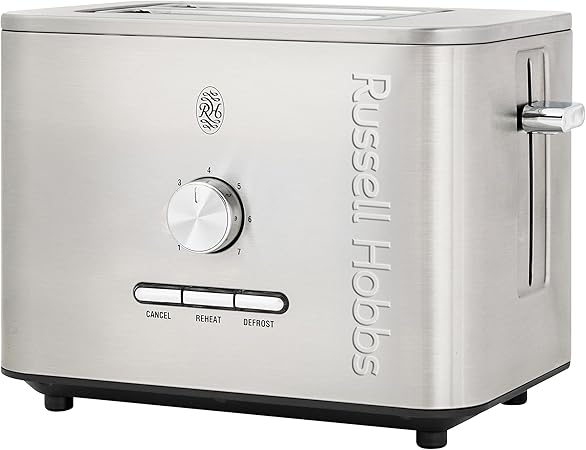 Russell Hobbs Nexus 2 Slice Toaster, Silver